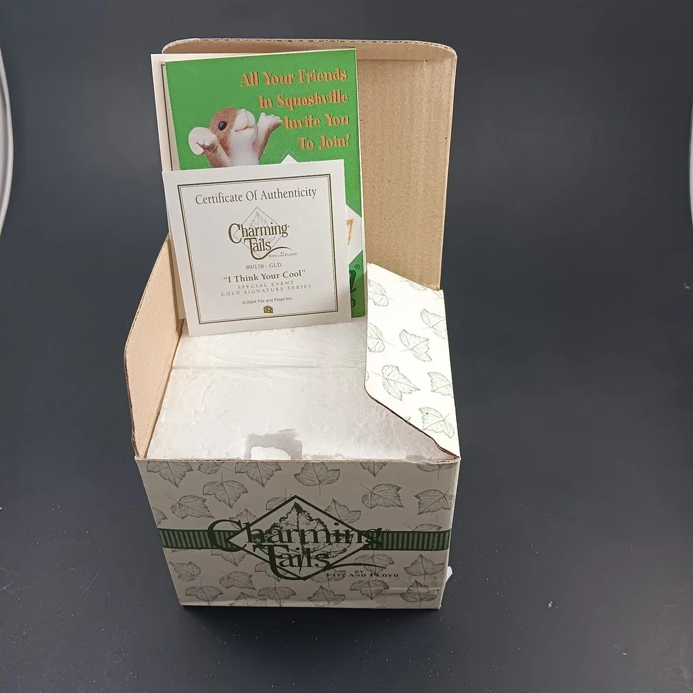 *Sealed* New In Box Charming Tails Fitz and Floyd 